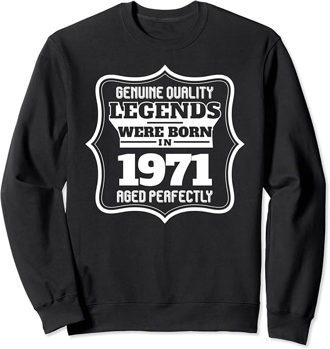 50 Ans Anniversaire Papa Cadeaux Grand-père Cadeau 1971 Sweatshirt
